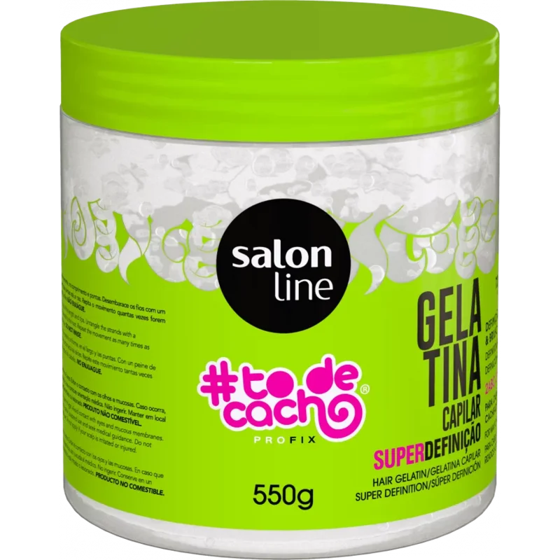Salon Line Todecacho Superdefinição Gelatina 550g