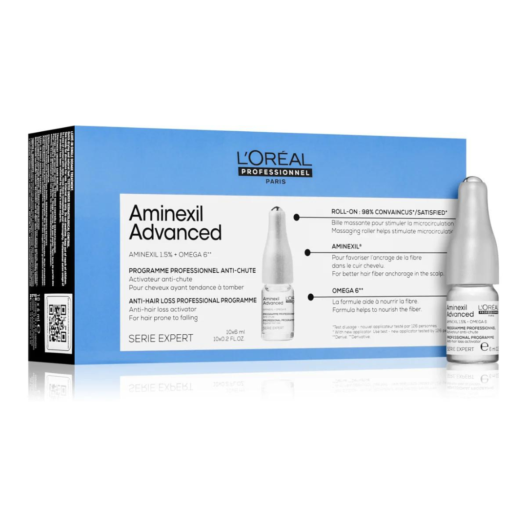 LOréal Aminexil Advanced Ampolas 10x6ml
