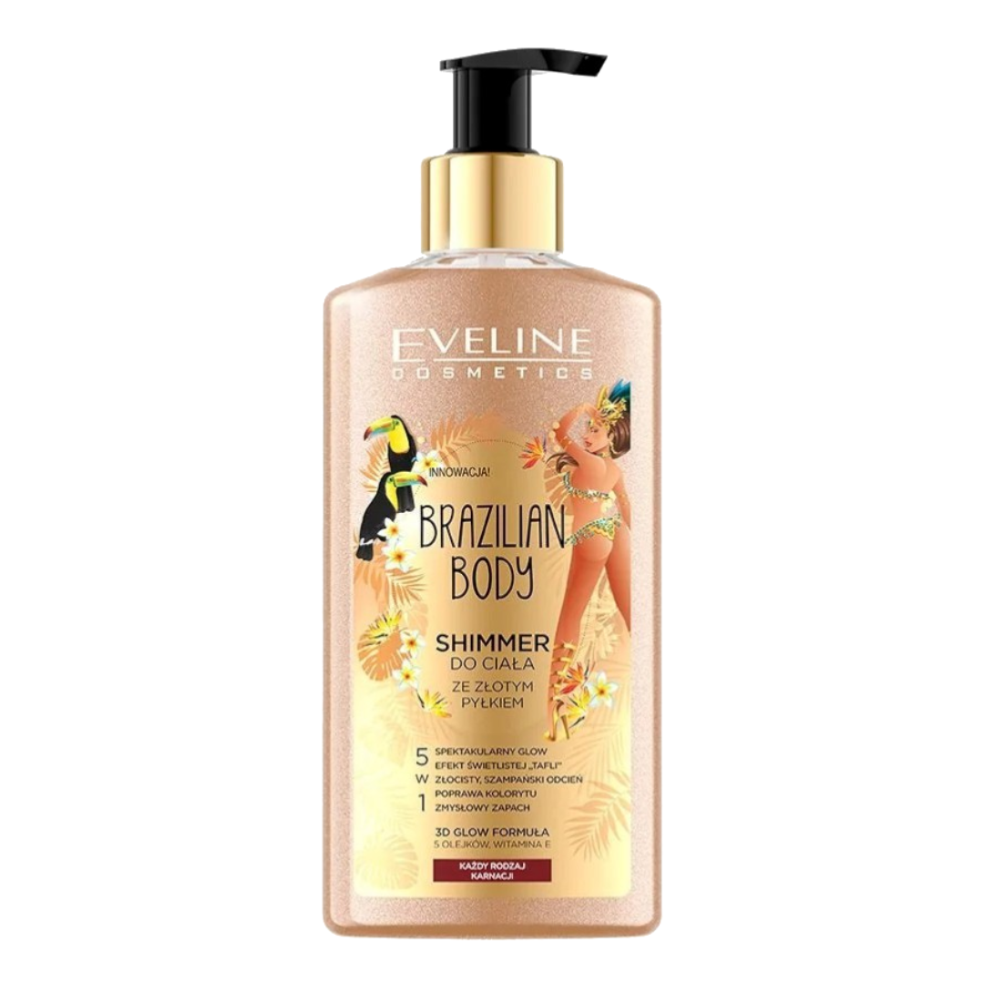 Iluminador Corporal Eveline - Brazilian Body Shimmer 150ml