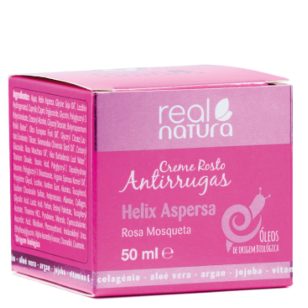 Creme de Rosto Baba de Caracol+Rosa Mosqueta 50gr