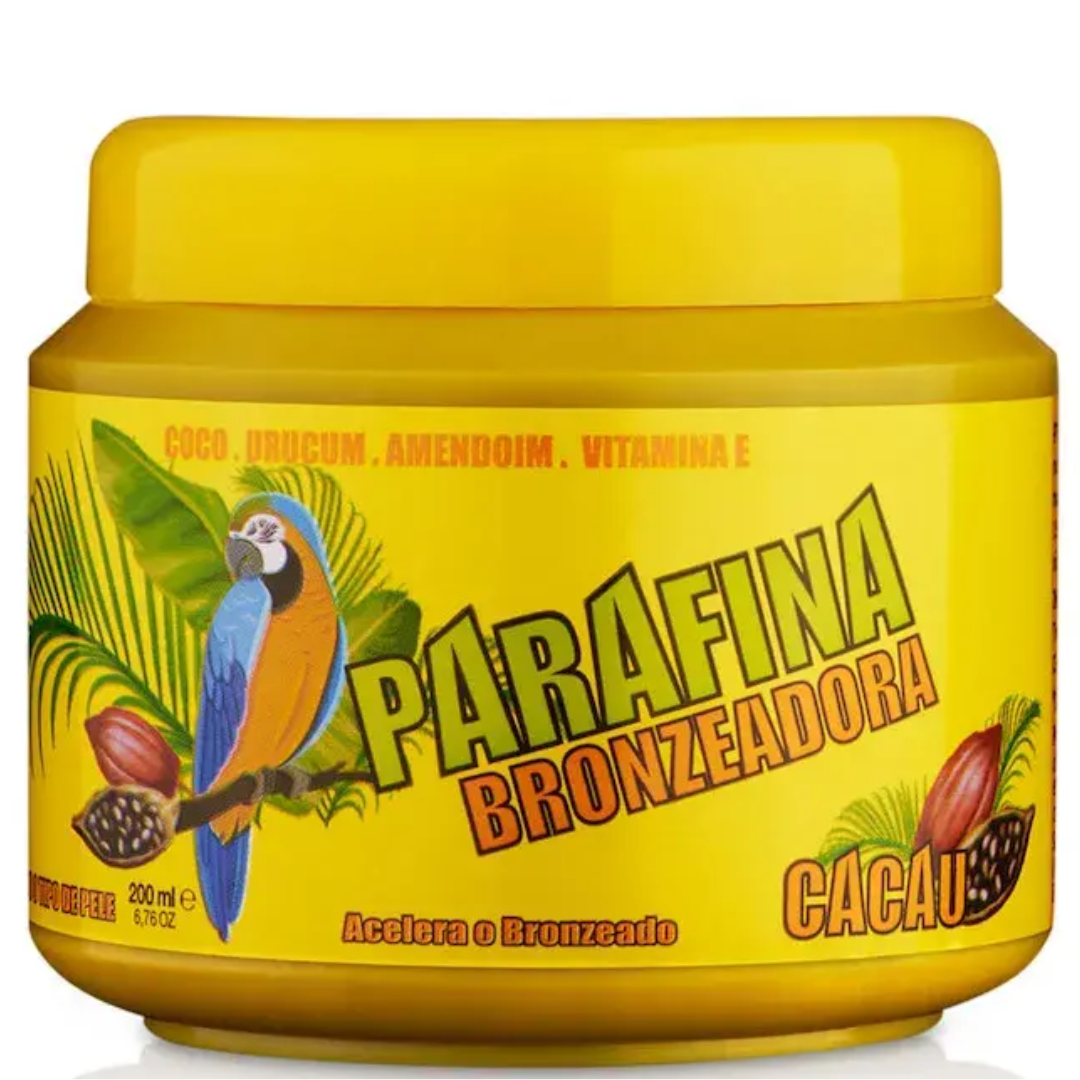 Parafina Bronzeadora Cacau 200ml