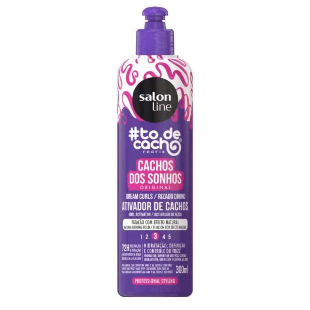 Salon Line Ativador de Cachos todecacho Cachos dos Sonhos 300ml