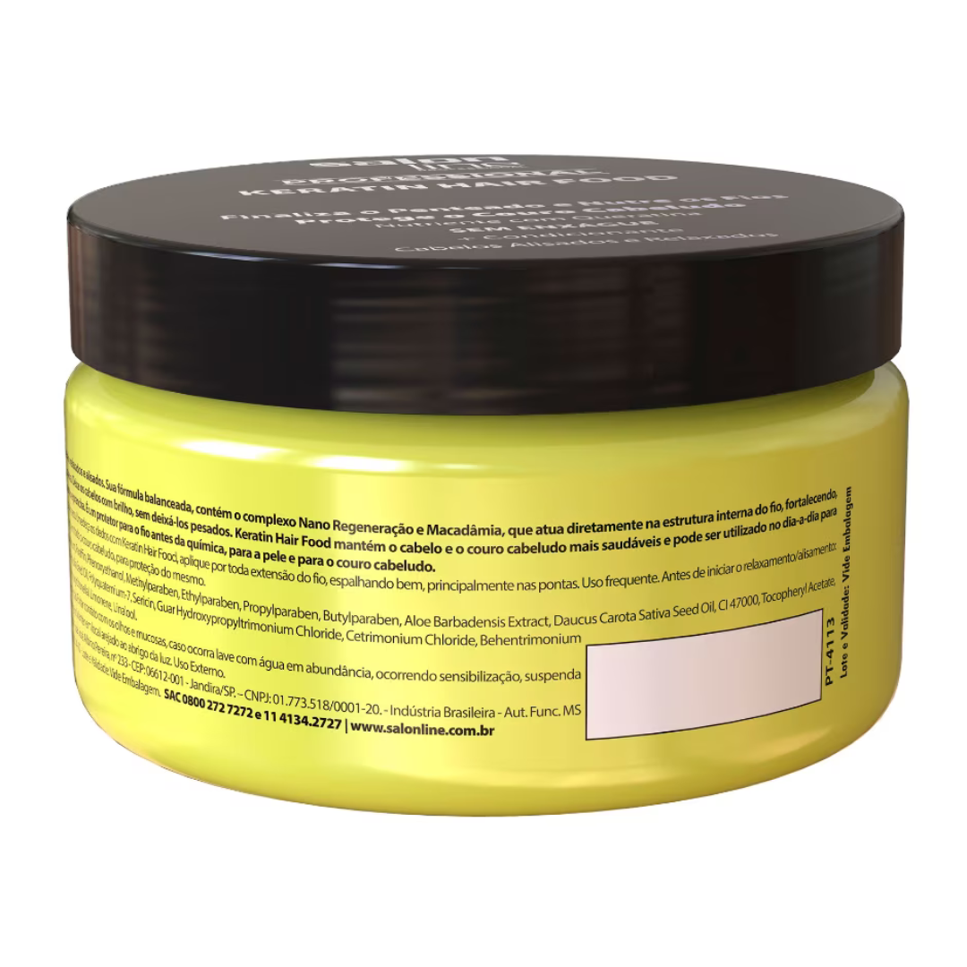 Keratin Hair Food Nutrition Salon Line 195gr - Image 3