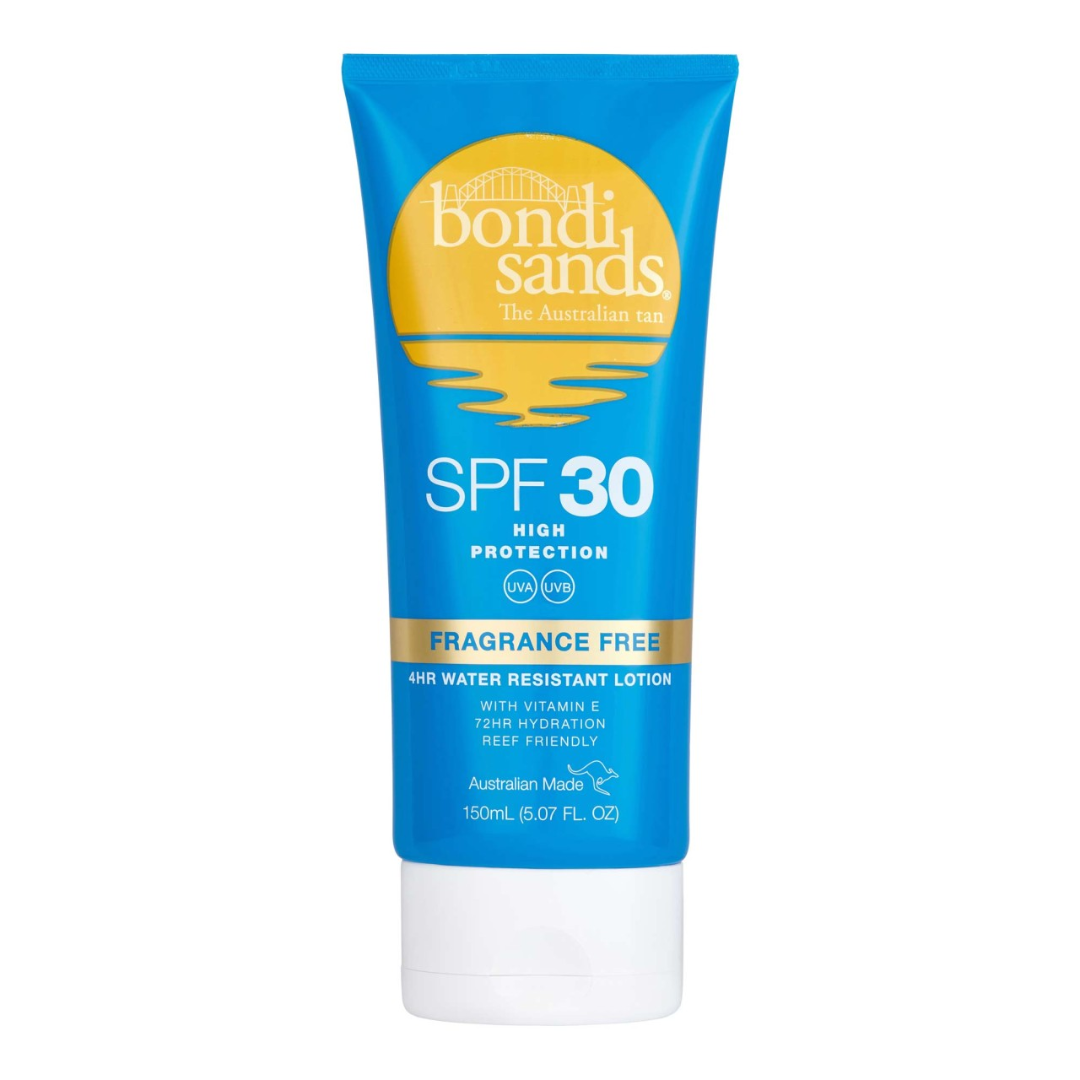 Bondi Sands Fragrance Free Sunscreen Lotion SPF30 150ml