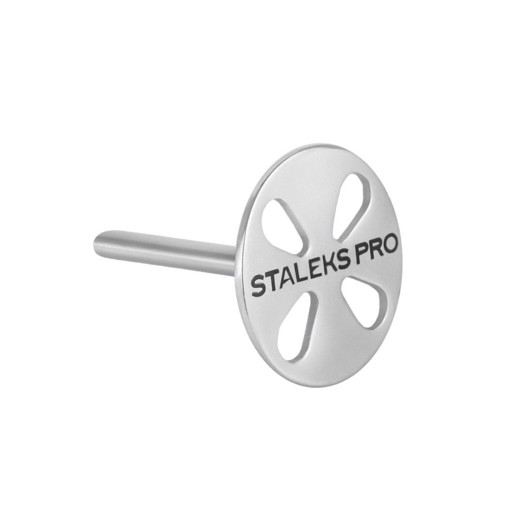 Disco de pedicura PODODISC EXPERT L e conjunto de limas descartáveis de grão 180 (5 peças) Staleks Pro