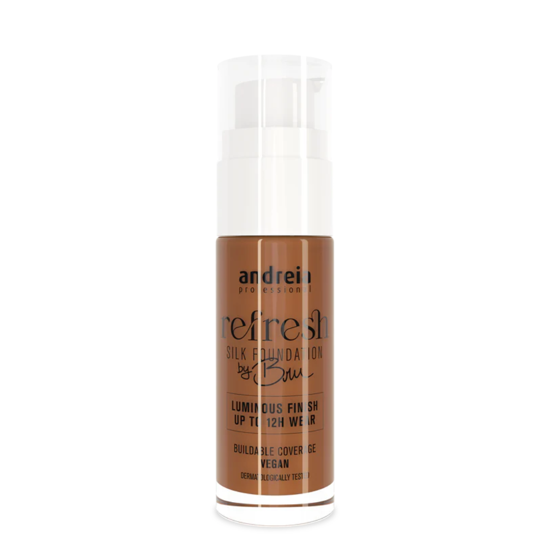 Andreia Refresh Silk Foundation By Bru 07 Gingerbread 30ml