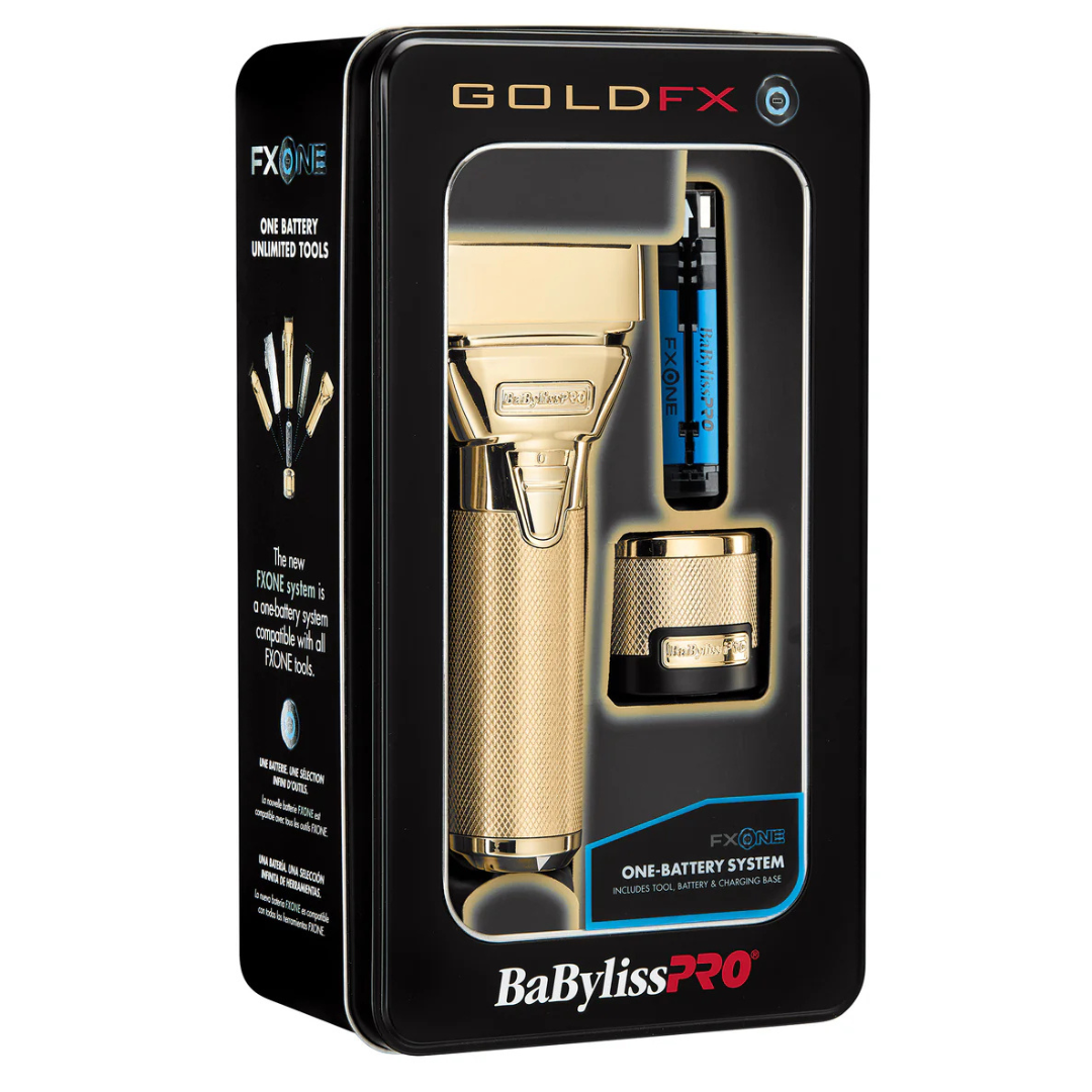 BabylissPro Fxone Máquina Profesional Foil Shaver Gold FX79FSGE - Image 4