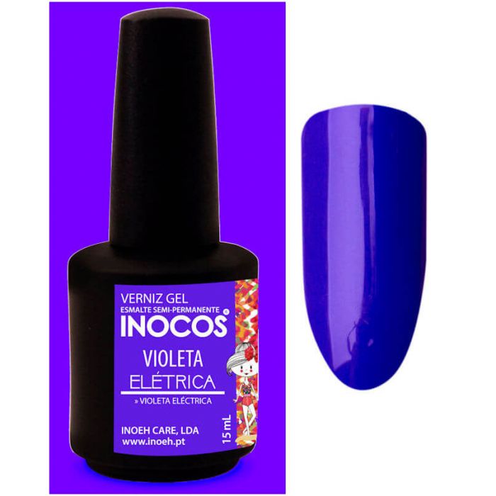 Verniz Gel Inocos Violeta Elétrica 15ml