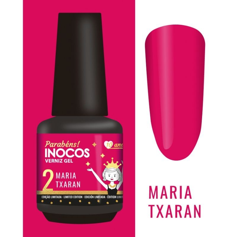 Verniz Gel Inocos 2 Maria Txaran 15ml