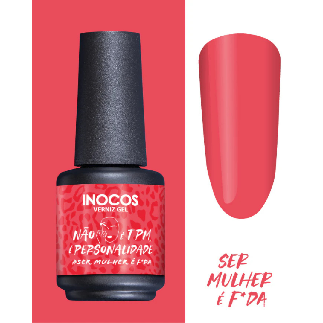 Verniz Gel Inocos Não é TPM é Personalidade 15ml