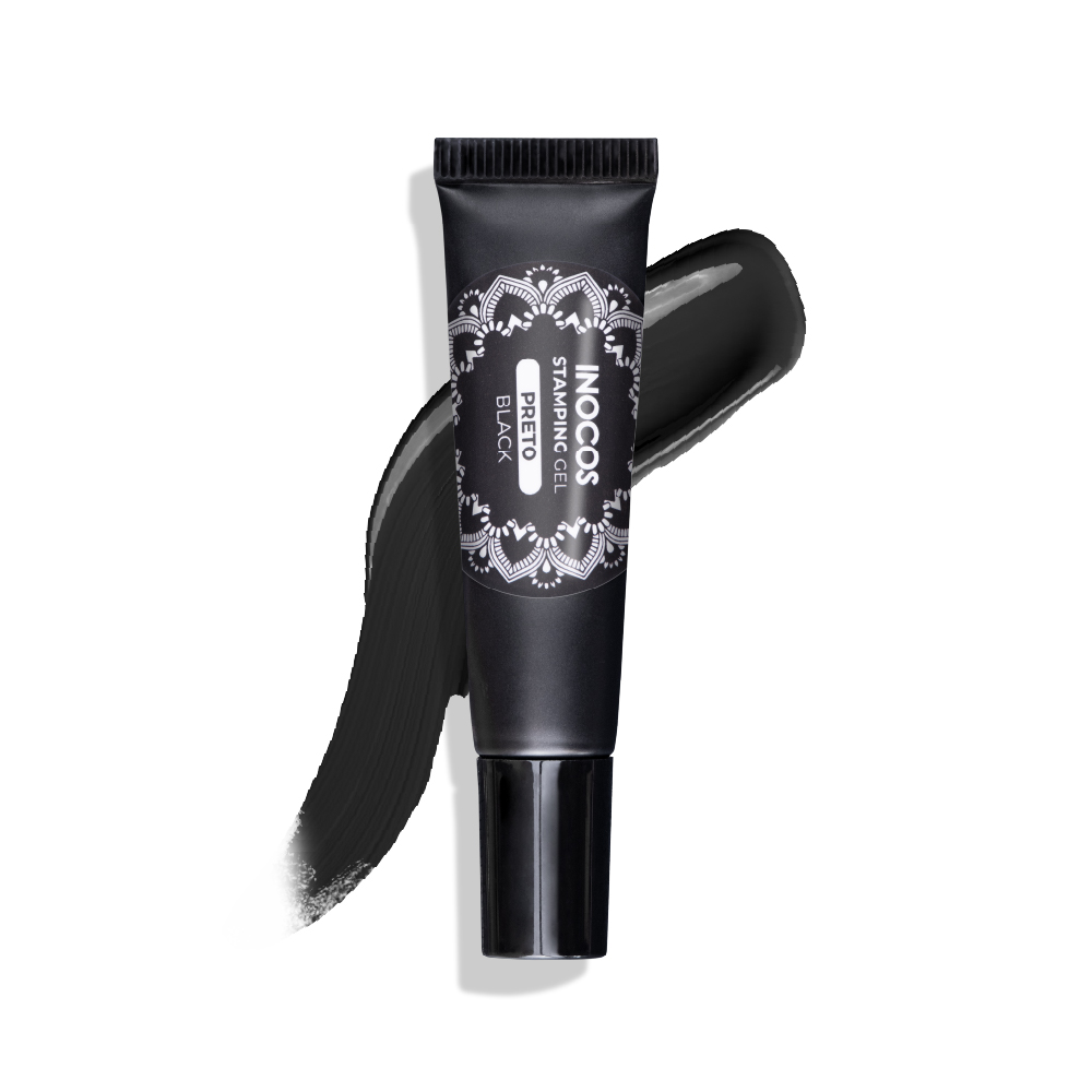 Stamping Gel Preto 01 Preto 8ml