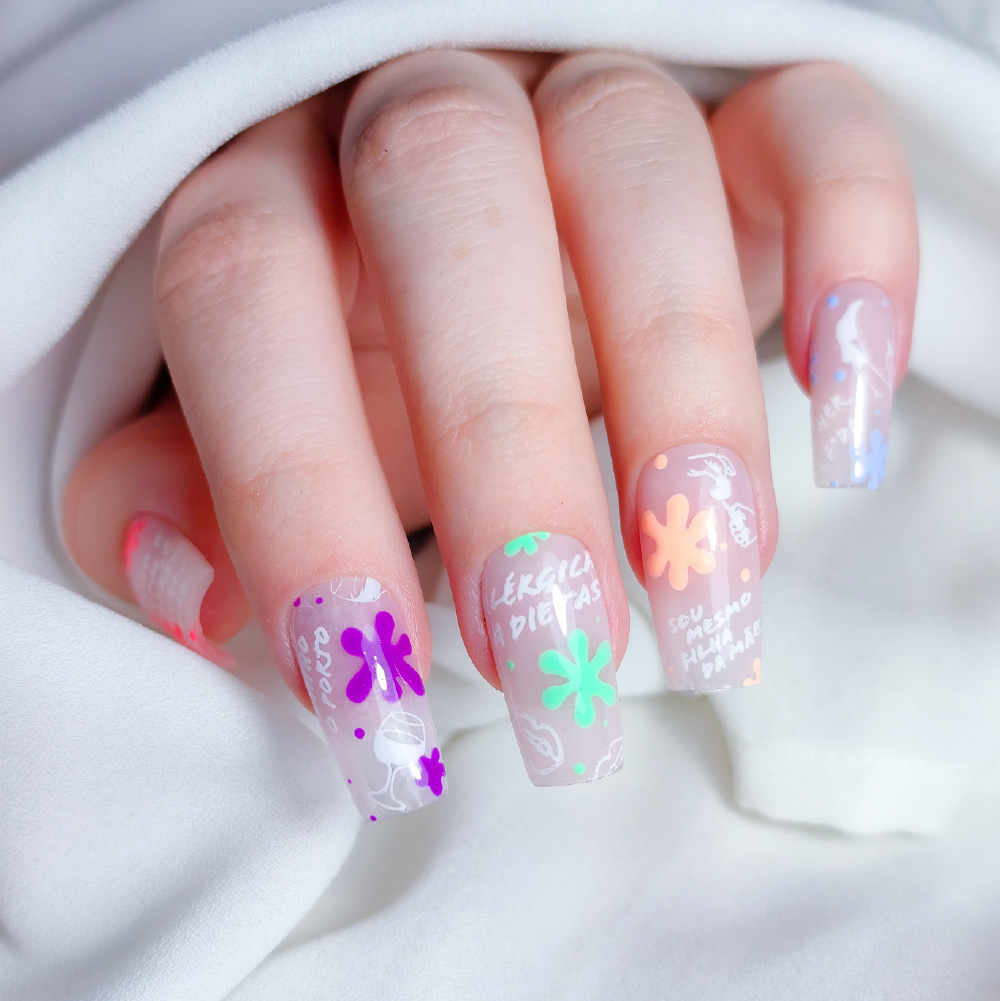 Stamping Gel Inocos Branco 8ml - Image 2