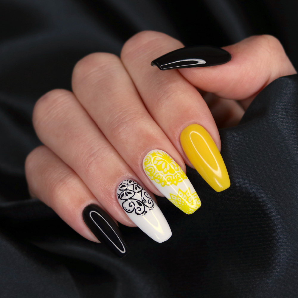 Stamping Gel Inocos Amarelo 8ml - Image 2