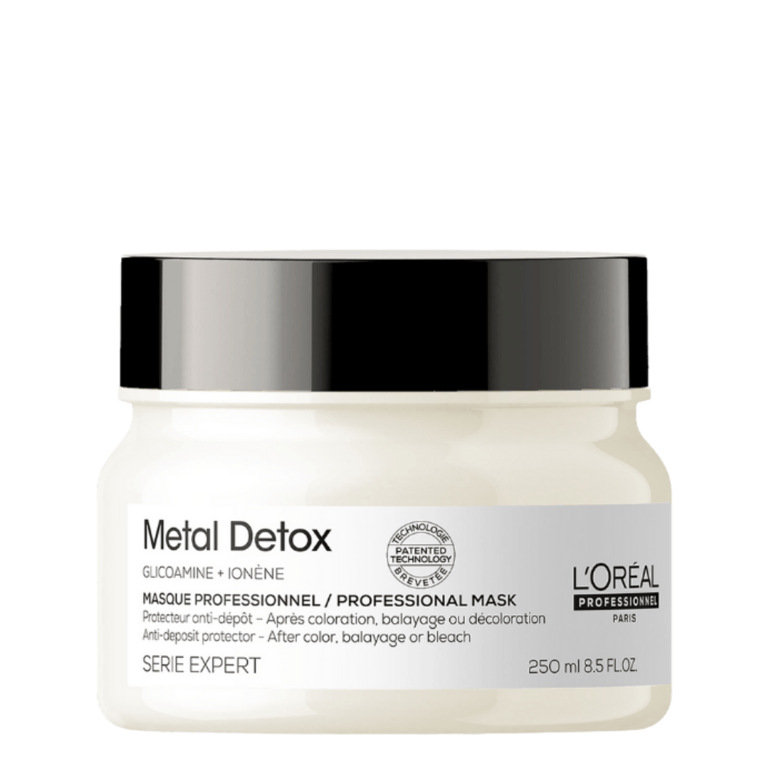 LOréal Metal Detox Máscara para Cabelo Danificado 250ml