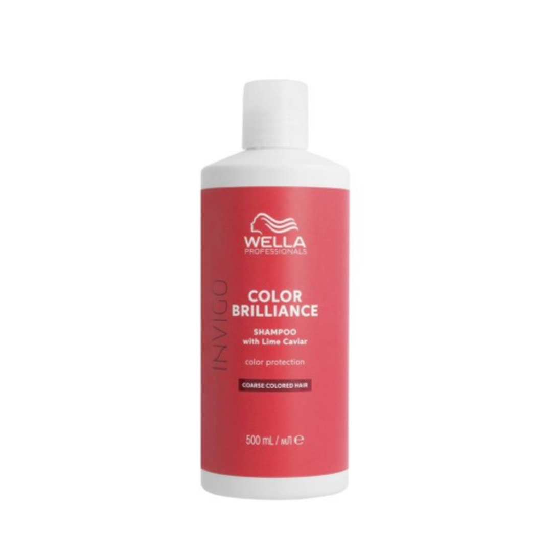 Wella Invigo Color Brilliance Shampoo para Cabelo Grosso 500ml