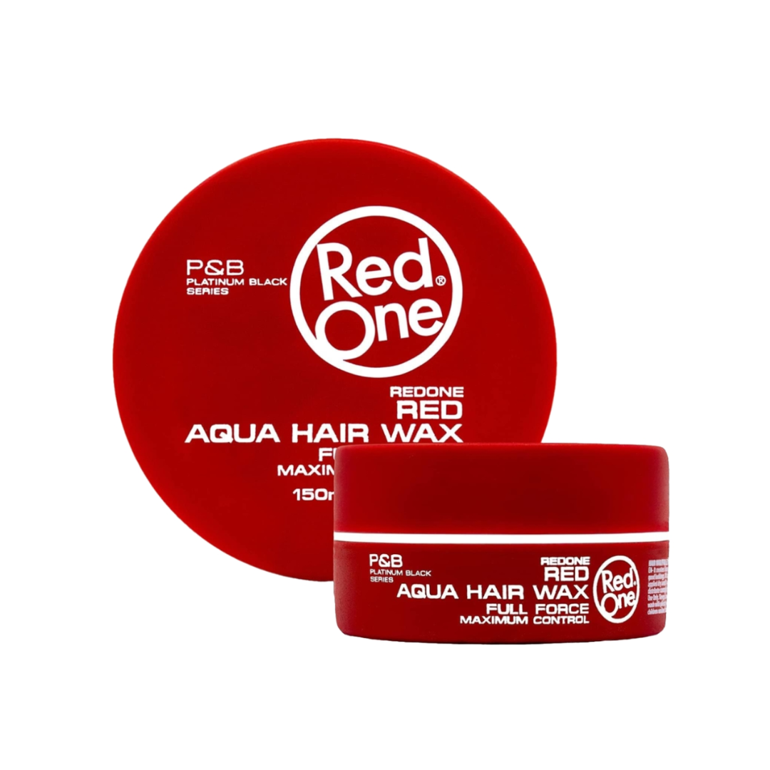Red One Aqua Hair Wax Red 150ml