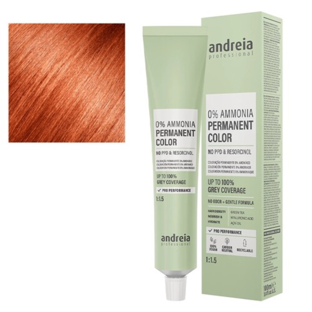 Coloraçao Permanente Sem Amonia Andreia 100ml - 8.44