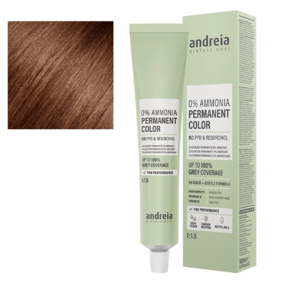 Coloraçao Permanente Sem Amonia Andreia 100ml - 6.35