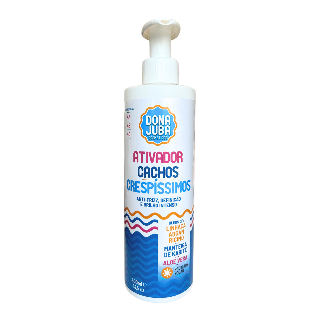 Ativador Cachos Crespissima 400ml Dona Juba