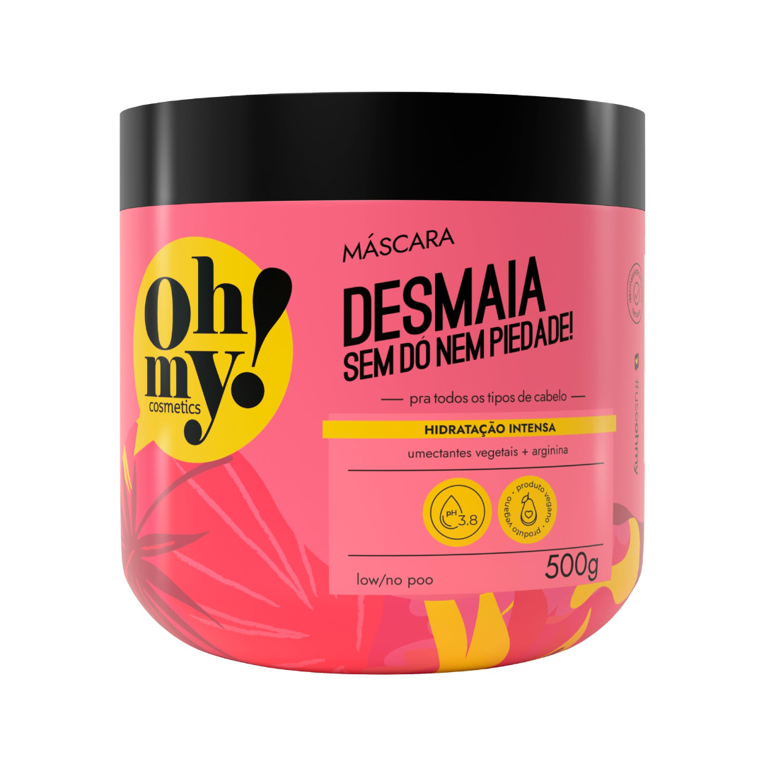 Máscara Desmaia Sem Dó Nem Piedade 500g Oh My