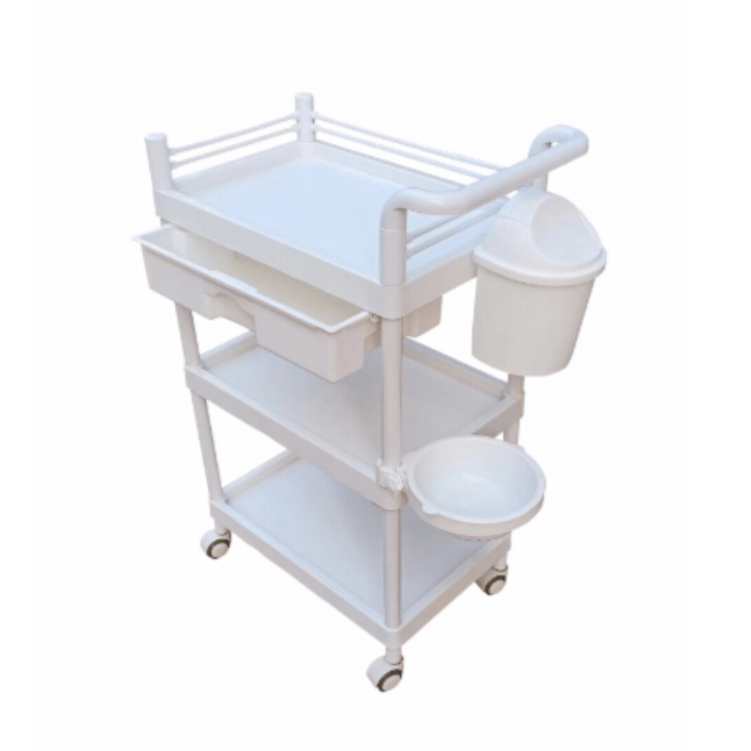 Carrinho Estetica Multiusos com Copo