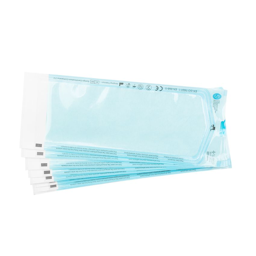 Bolsas de Esterilizaçao 9x26 cm 200Und