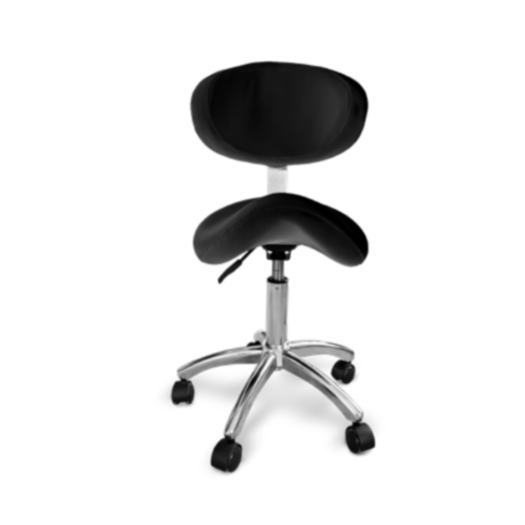 Banco de Sela Preto com Encosto