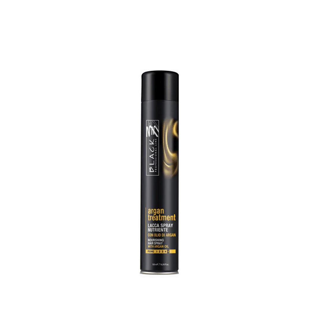 Black laca extra forte com óleo de argan 500ml